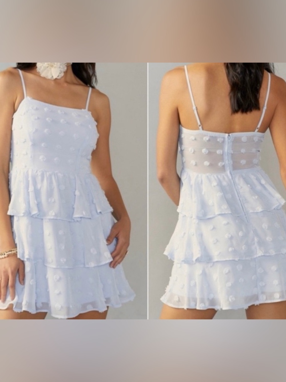 Light Blue Francesca’s mini dress